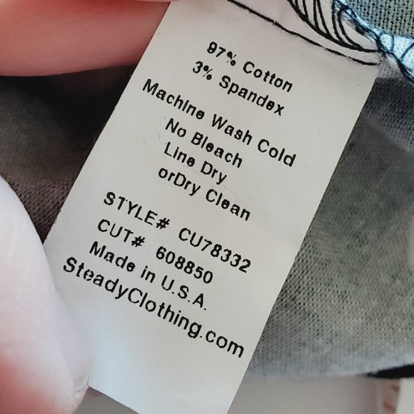 MODCLOTH ROCK STEADY Pin Up Rockabilly Black Dress - Picture 9 of 9